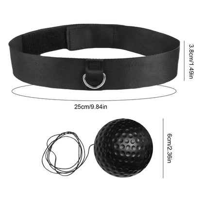 Boxing Reflex Ball Headband – Reaction & Hand-Eye Speed Trainer