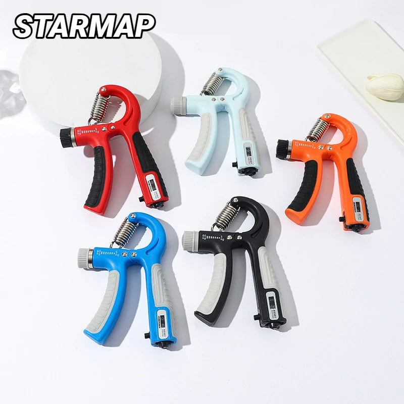 Adjustable Hand Grip Strengthener with Counter – 5 to 60 kg