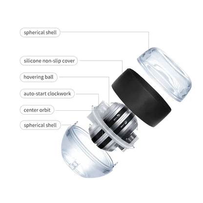 LED Gyro Wrist Ball – Self-Starting Forearm & Grip Trainer