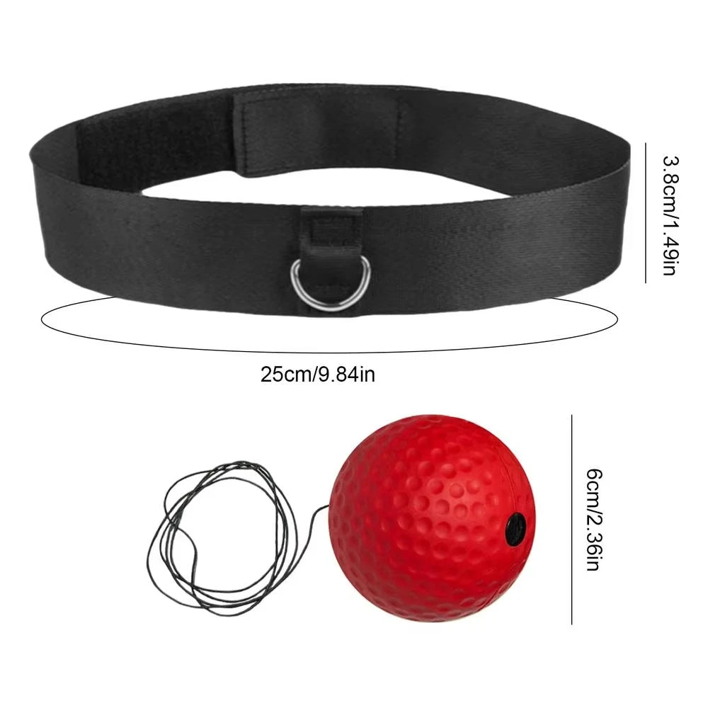 Boxing Reflex Ball Headband – Reaction & Hand-Eye Speed Trainer