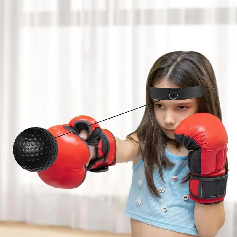 Boxing Reflex Ball Headband – Reaction & Hand-Eye Speed Trainer