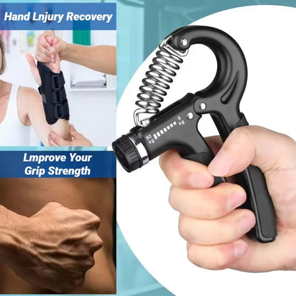 Adjustable Hand Grip Strengthener with Counter – 5 to 60 kg