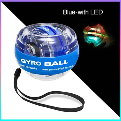 LED Gyro Wrist Ball – Self-Starting Forearm & Grip Trainer